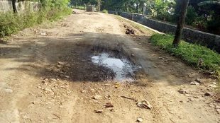 Kondisi Jalan Cidadap-Margahayu, Subang (dok. KM)