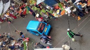 Situasi di Jalan Roda, Pasar Bogor, Kota Bogor (dok. KM)