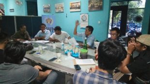 Rapat Panitia Penyelenggara Anugerah PWI Kota Bogor (dok. PWI Kota Bogor)