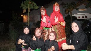 Peserta sanggar silat MS Banyu Cakrabuana, Depok (dok. KM)