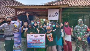 Peserta sosialisasi AKB di Desa Sumbersari, Pagaden, Subang, Minggu 22/11/2020 (dok. KM)