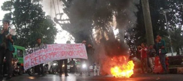 Aksi demo BEM Se-Bogor, Oktober 2020 (dok. BogorToday)