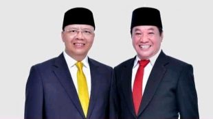 Rohidin-Rosjhonsyah Cagub-Cawabup peraih suara unggul sementara pada Pilgub Bengkulu