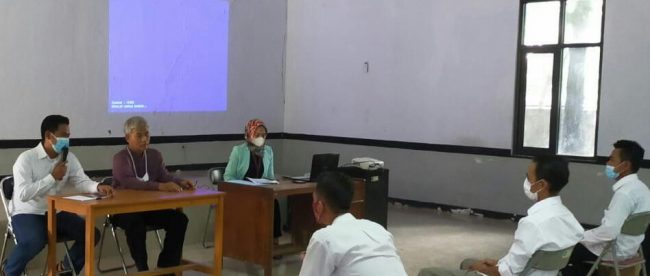 Kegiatan Sosialisasi Bansos Provinsi Tahap IV Tingkat Kecamatan Pagaden, Subang, Rabu 23/12/2020 (dok. KM)