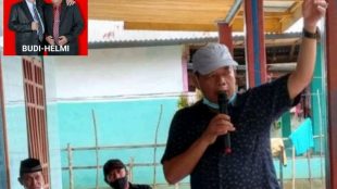 Budiman Ismaun saat kampanye pilkada beberapa waktu yang lalu
