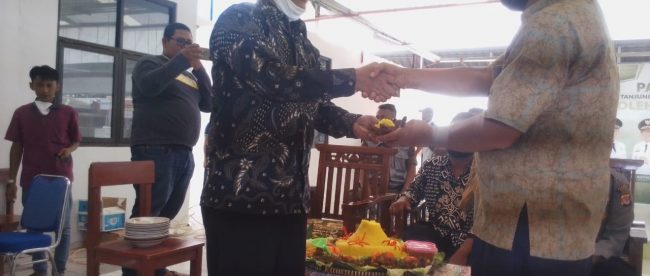 Peresmian Pasar Ampera di Desa Tanjungsari Barat, Kecamatan Cikaum, Subang, Jumat 18/12/2020 (dok. KM)