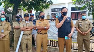 Kabag Hukum dan HAM Setda Kota Bogor Alma Wiranta di Kelurahan Kencana, Kecamatan Tanah Sareal (dok. KM)