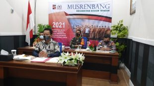 Musrenbang Kecamatan Bogor Tengah, Kota Bogor, Minggu 14/02/2021 (dok. KM)