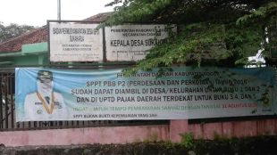 Kantor Desa Sukaharja, Kecamatan Ciomas, Bogor (dok. KM)