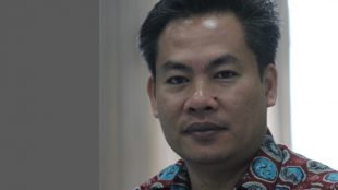 Ketua UmumAsosiasi Daerah Penghasil Panas bumi Indonesia, Hasanuddin (dok. KM)
