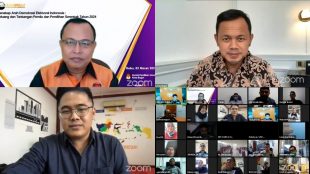 Diskusi online KPU Kota Bogor bertajuk KAPENDAK (dok. KPU Kota Bogor)