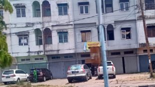 Lokasi yang diduga tempat perjudian tembak ikan di Jambi (dok. KM)