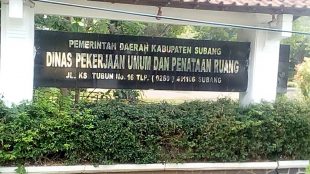 Kantor Dinas Pekerjaan Umum dan Penataan Ruang (PUPR) Kabupaten Subang (dok. KM)
