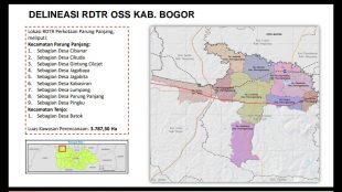 RDTR Perkotaan Parungpanjang (dok. KM)