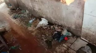 Tumpukan sampah di lapak penjual ikan Pasar Bahagia yang sudah membusuk dan berulat (dok. KM)