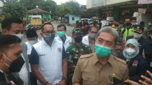Forkopimda Kota Bogor saat sidak di Pasar Tekum Kemang Kota Bogor, Senin 22/3/2021 (dok. KM)