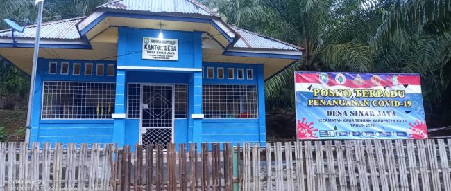 Kantor Balai Desa Sinar Jaya Kecamatan Kaur Tengah Kabupaten Kaur Provinsi Bengkulu