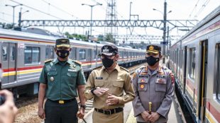 Wali Kota Bogor saat sidak Stasiun Bogor (dok. prokompimda)