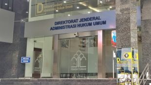 Direktorat Jenderal Administrasi Hukum Umum, Kementerian Hukum dan HAM (stock)