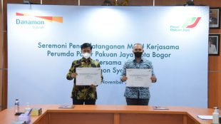 MOU Perumda PPJ dengan Bank Danamon Syariah (dok. KM)