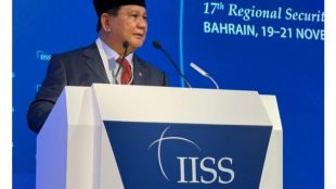 Menteri Pertahanan Prabowo Subianto