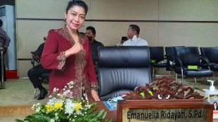 Politisi PSI, Emanuella Ridayati (dok. Hari Setiawan Muhammad Yasin/KM)