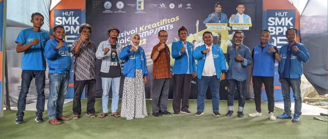 DPK KNPI Parungpanjang, Kabupaten Bogor menggelar Festival Kreativitas Pelajar SMP/MTs bersama BPR LPK, Kamis siang (23/06/2022) (dok. Hari Setiawan Muhammad Yasin/KM)