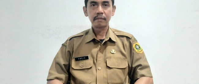 Sub Koordinator JSK (Jaminaan Sosial Kesejahteraan) Dinas Sosial Kabupaten Bogor, Endih, saat diwawancarai di kantornya, Selasa siang (11/10/2022) (dok. Hari Setiawan Muhammad Yasin/KM)