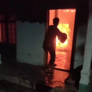 Kebakaran rumah Rukayah, 70 tahun warga Ponorogo, Jumat (9/12/2022))